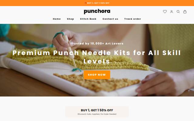 Punchora storefront