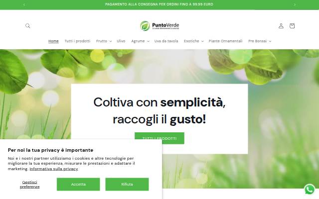 Punto Verde Italia storefront