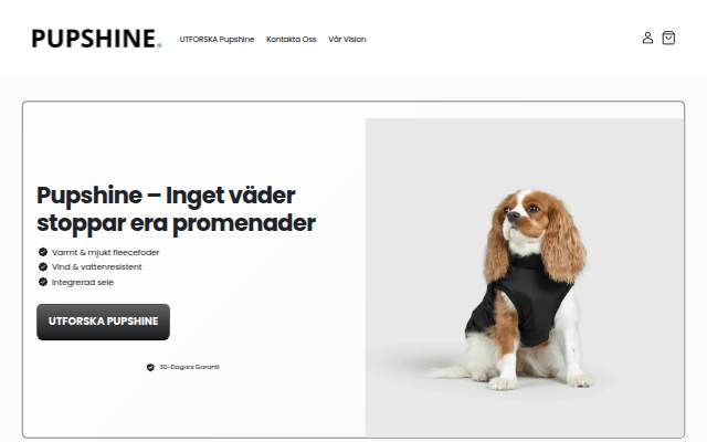 Pupshine storefront