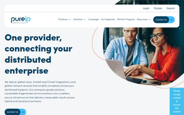 Global Enterprise Voice Provider storefront
