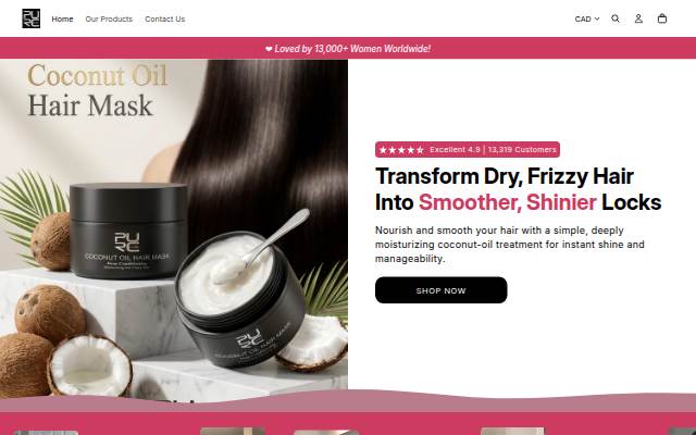 Montra da PURE Hair Care