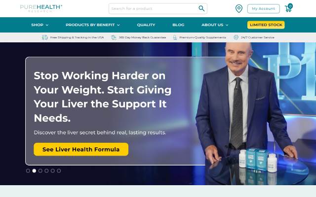 PureHealth Research storefront