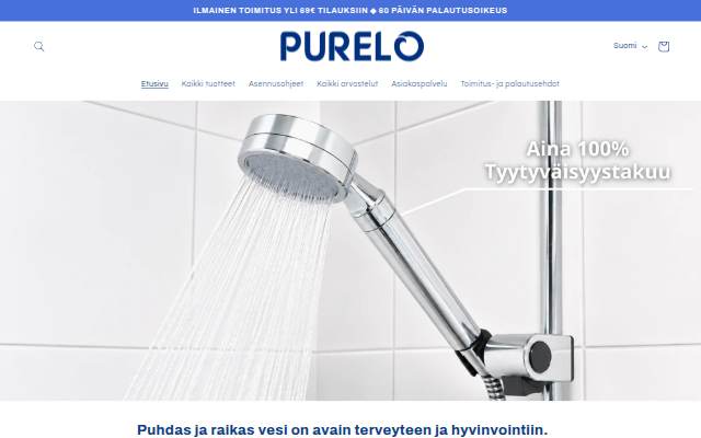 PURELO storefront
