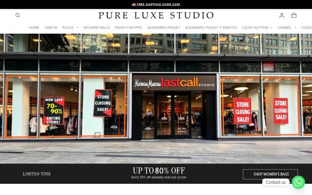 Pure Luxe Studio – Fine Jewelry &amp; Timepieces storefront