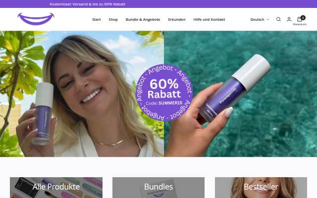 Puremysmile® storefront