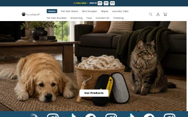 PurePath™ storefront