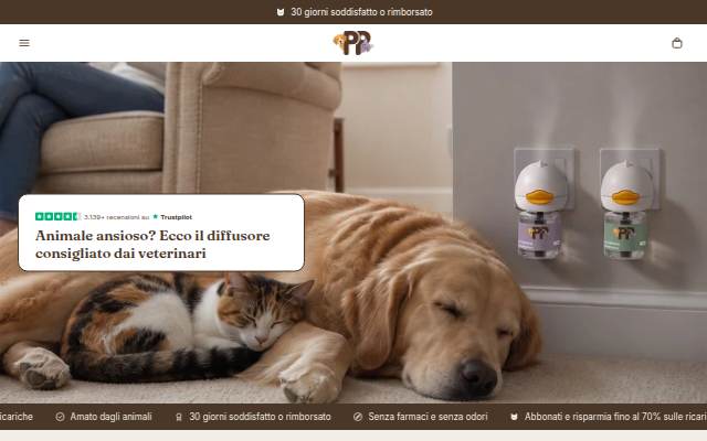 Startseite von PurePet