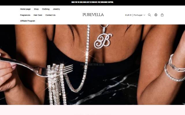 Purevella storefront
