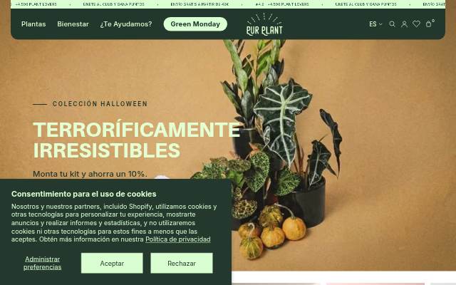 Pur Plant storefront