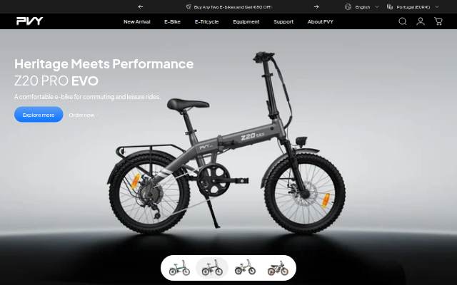 Montra da PVY E-BIKE