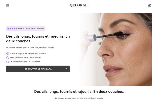 Qeloral storefront