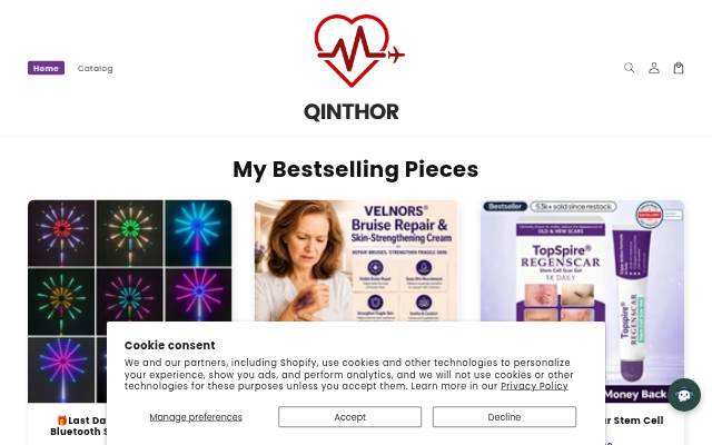 Qinthor storefront