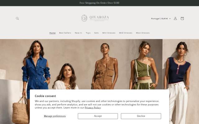 Qivaroza storefront