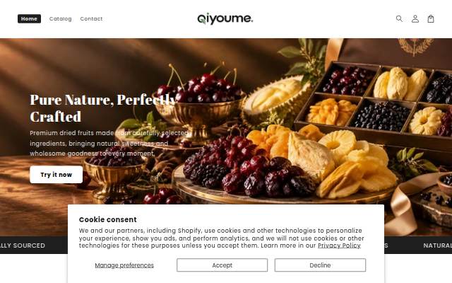 qiyoume.com storefront