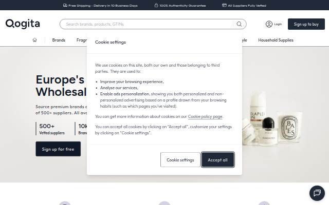 Europe’s Largest Wholesale Catalog For Health &amp; Beauty storefront