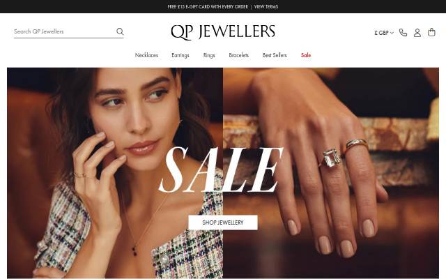 QP Jewellers storefront