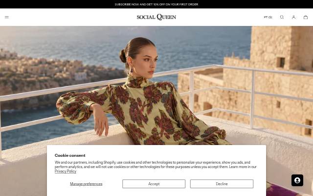 Montra da Social Queen