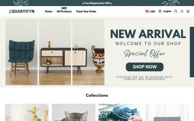 QUANTIFYN storefront