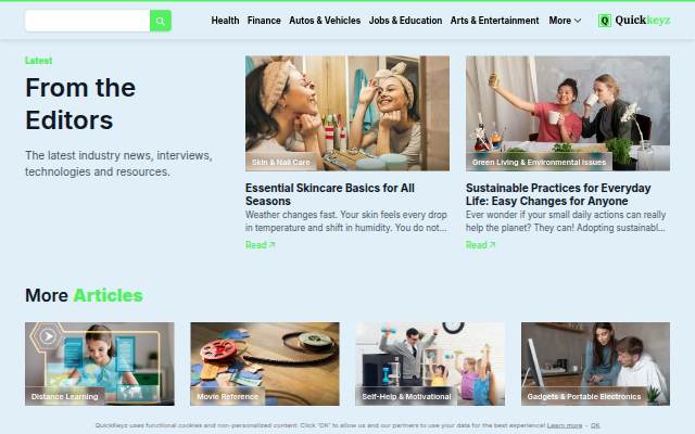 QuickKeyz storefront