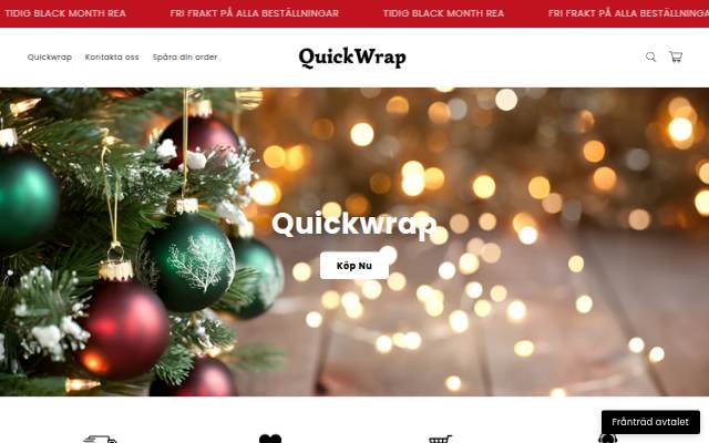 Startseite von Quickwrap