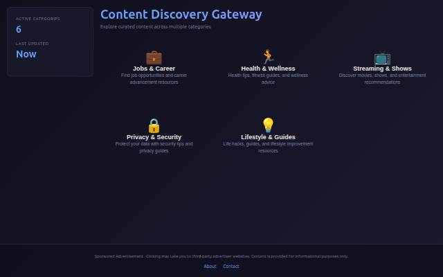 Content Discovery Gateway storefront