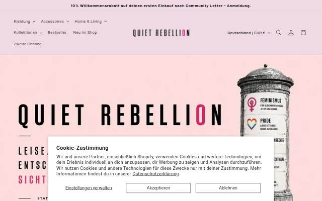 Montra da QUIET REBELLION
