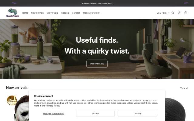 QuirkMode storefront