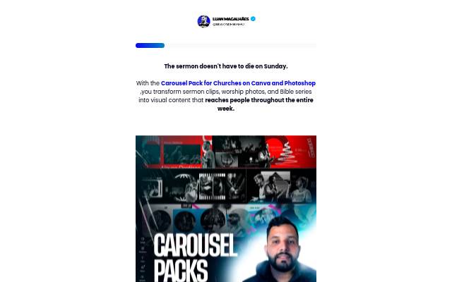 Vitrine de Church Carousel Pack