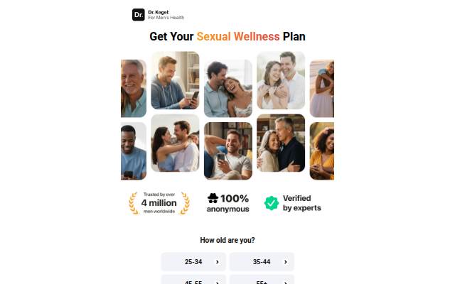 Montra da Dr. Kegel: for Men's Health