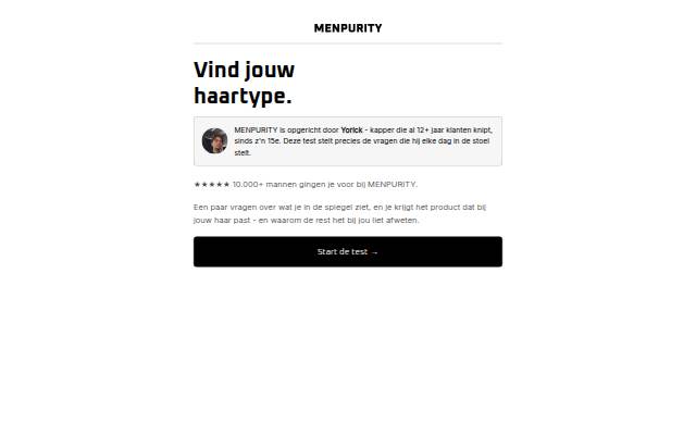 Montra da MENPURITY · Vind jouw haartype
