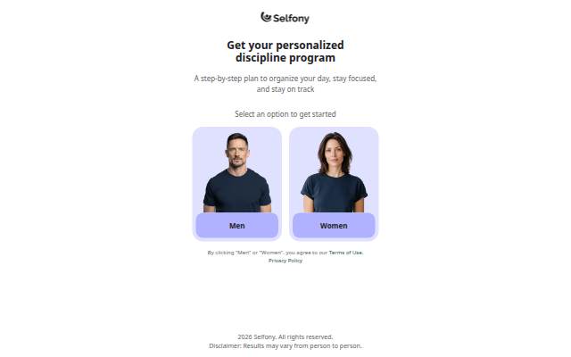 Discipline App storefront