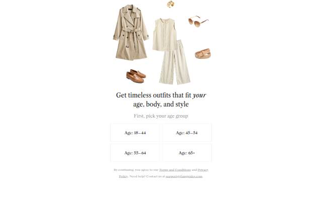 Quiz storefront