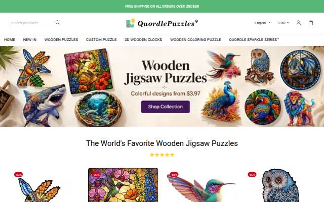 Montra da Quordle puzzles