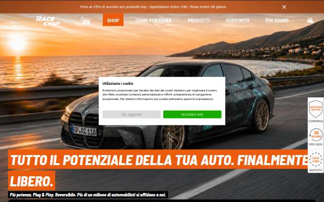 Centralina aggiuntiva RaceChip: il tuning del motore del vincitore di numerosi test storefront