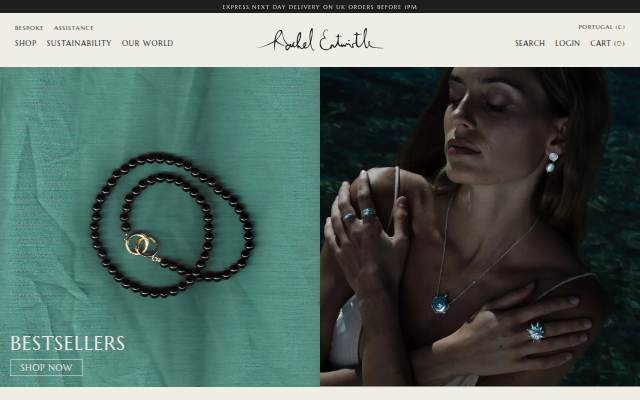 Rachel Entwistle storefront