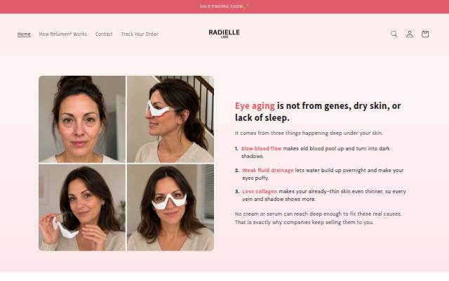 radielle labs storefront