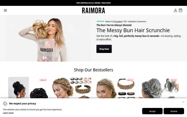 RAIMORA storefront