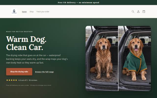 Rainhound storefront