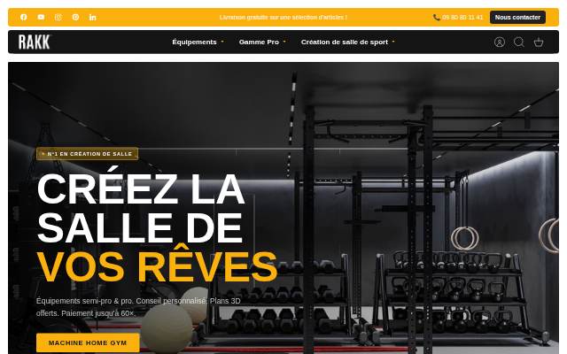 RAKK storefront