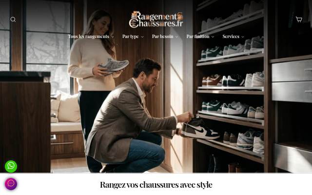 Montra da RangementChaussures.fr