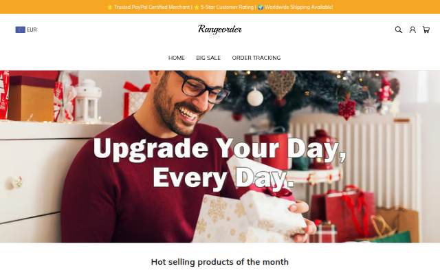 Rangeorder storefront