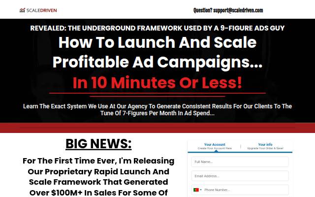 Rapid Ads Framework storefront