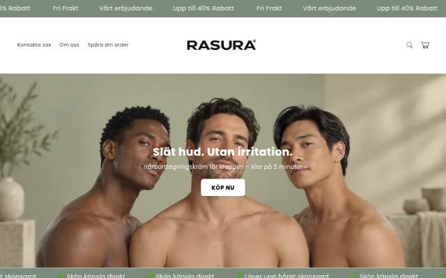 Rasura storefront