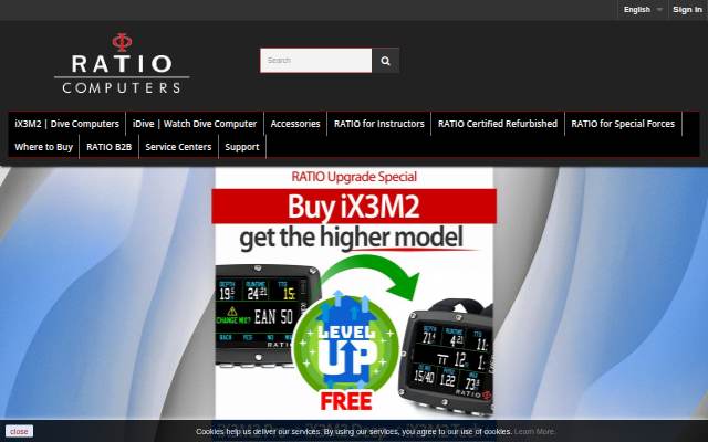Ratio Computers USA storefront