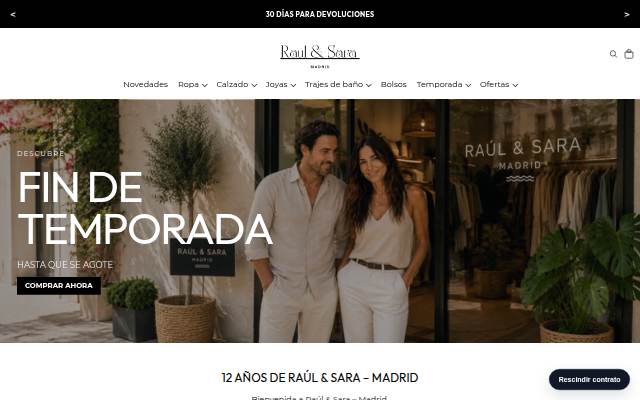 Raúl &amp; Sara – Madrid storefront