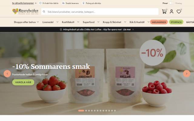 Montra da Råvarubutiken