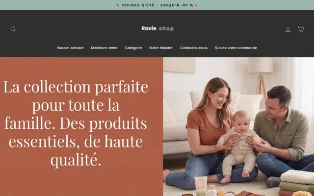 Ravie Shop storefront