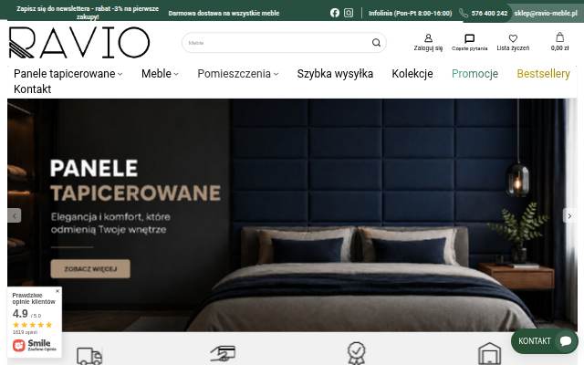 RAVIO storefront