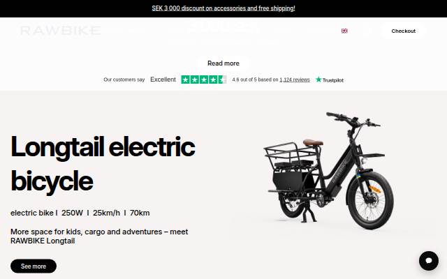 Startseite von Rawbike