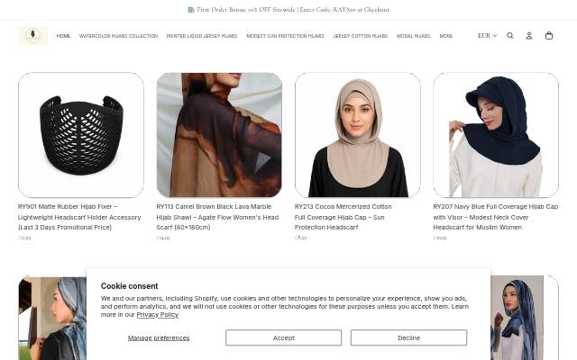 Raya storefront